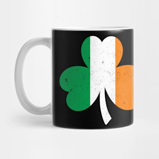 Vintage Shamrock - Flag - St. Patricks Day Mug